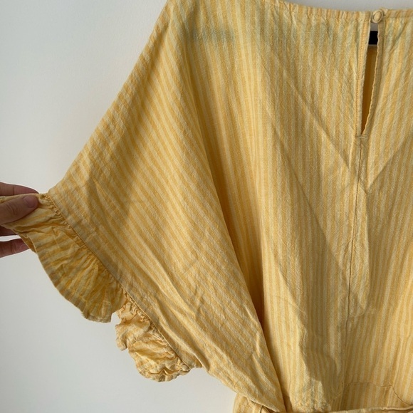 Jillian Harris x Joe Fresh linen light yellow dress - Picture 6 of 11